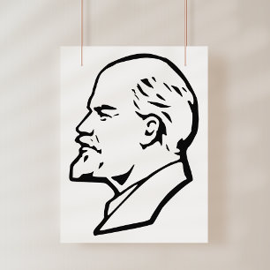 Lenin, USSR, CCCP, Soviet Union, Communism Poster