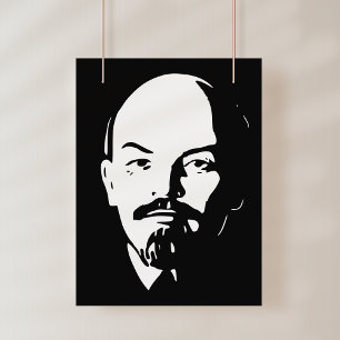 Lenin, USSR, CCCP, Soviet Union, Communism Poster