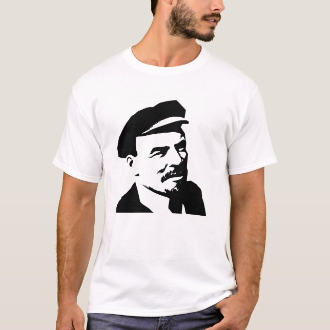 Lenin, USSR, CCCP, Soviet Union, Communism T-Shirt (Front)