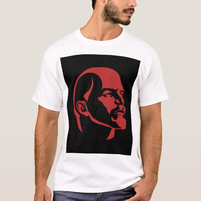Lenin, USSR, CCCP, Soviet Union, Communism T-Shirt (Front)