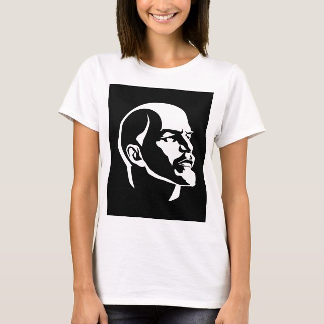 Lenin, USSR, CCCP, Soviet Union, Communism T-Shirt (Front)
