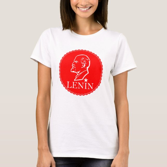 Lenin, USSR, CCCP, Soviet Union, Communism T-Shirt (Front)