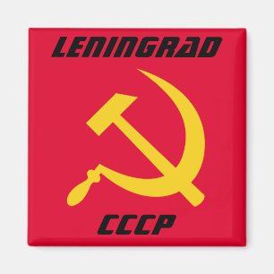 Leningrad, CCCP Soviet Union, St. Petersburg Magnet