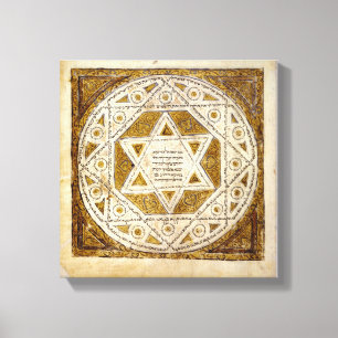 Leningrad Codex Canvas Print