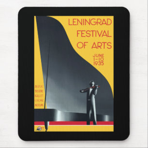 Leningrad Festival of the Arts Mouse Mat