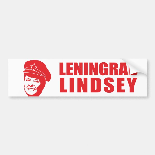 Leningrad Lindsey Bumper Sticker (Front)