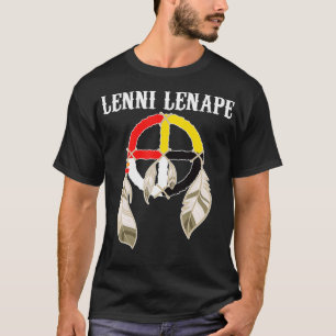 Lenni Lenape Delaware Native American Indians Medi T-Shirt