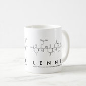 Lennie peptide name mug (Front Right)