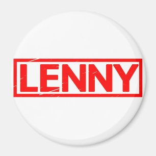 Lenny Stamp Magnet