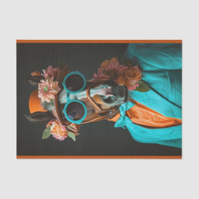 Lenny the Horse Tissue Paper (Front)