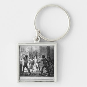 Lenoir opposing the destruction of royal tombs key ring