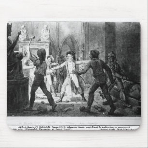 Lenoir opposing the destruction of royal tombs mouse mat