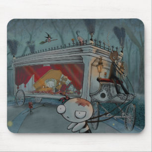 Lenore: Funeral carriage Mouse Mat