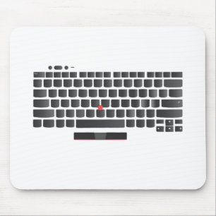 Lenovo Thinkpad keyboard layout T-Shirt (Edit) Mouse Mat