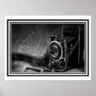 Lens of Life B & W Photo Poster 12 x 16