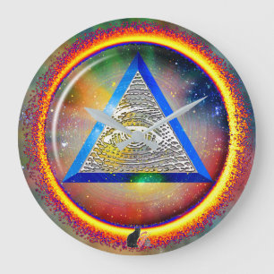 Lens Of Porvidence Wall Clock