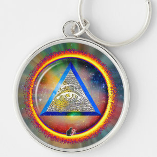 Lens of Providence Key Ring