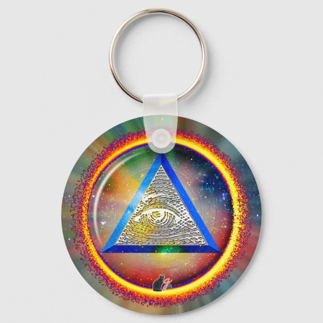 Lens of Providence Key Ring (Front)