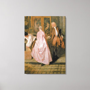 L'Enseigne de Gersaint, 1720 Canvas Print