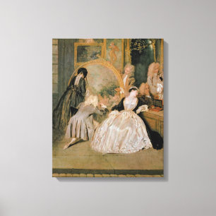 L'Enseigne de Gersaint, 1720 Canvas Print