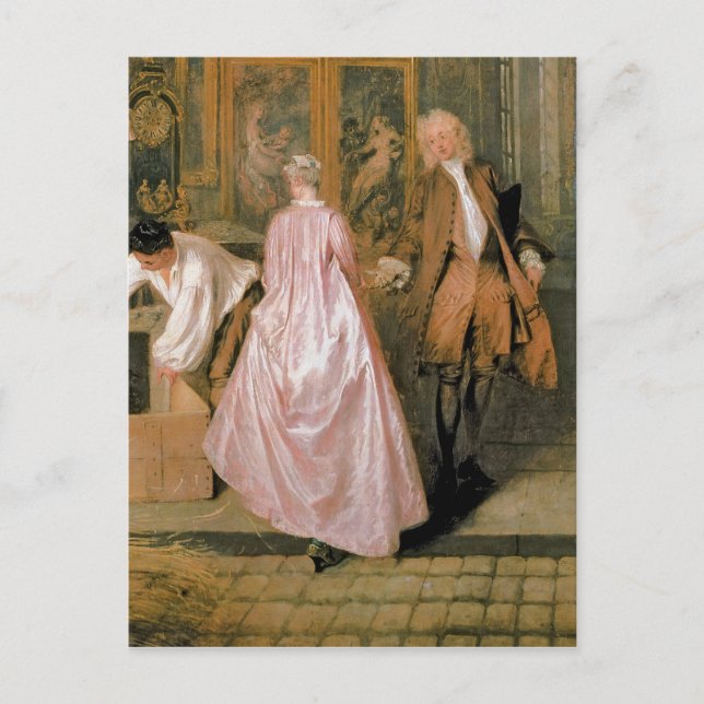 L'Enseigne de Gersaint, 1720 Postcard (Front)