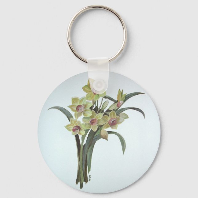 Lent Lily Key Ring (Front)