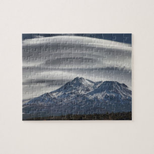 LENTICULAR ABOVE MOUNT SHASTA JIGSAW PUZZLE