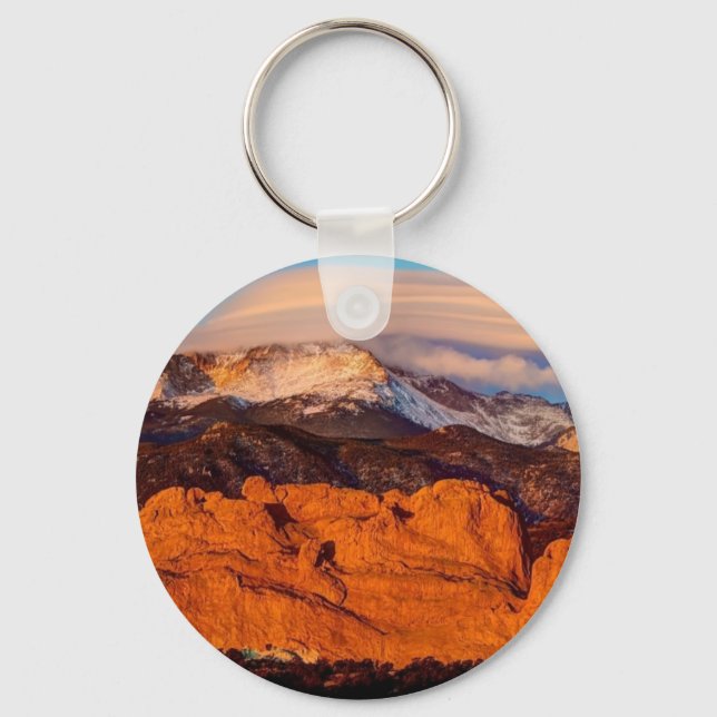 Lenticular Cloud Key Ring (Front)