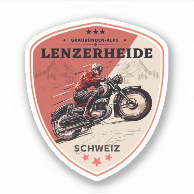  Lenzerheide pass swiss–alps motorcycle tour (Front)