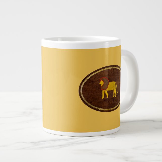 Leo 2008 large coffee mug (Front Right)