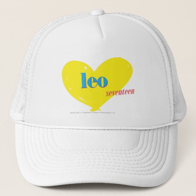 Leo 3 trucker hat (Front)