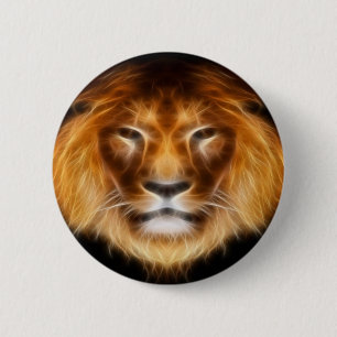 Leo 6 Cm Round Badge