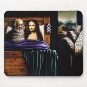 Leo and Mona Mouse Mat