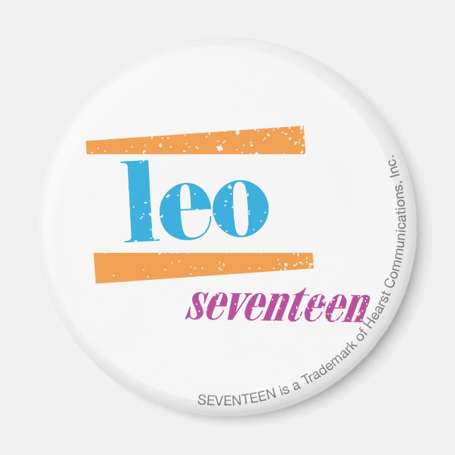 Leo Aqua Magnet (Front)