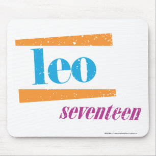 Leo Aqua Mouse Mat
