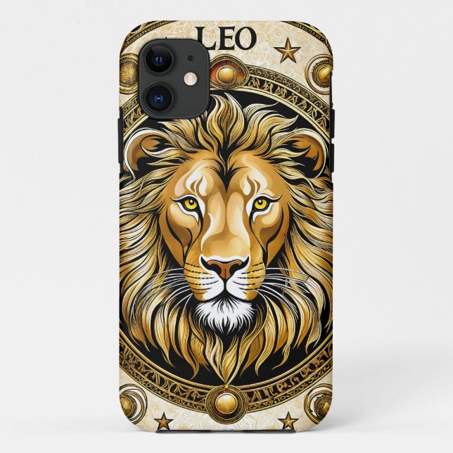 Leo astrological sign Case-Mate iPhone case (Back)