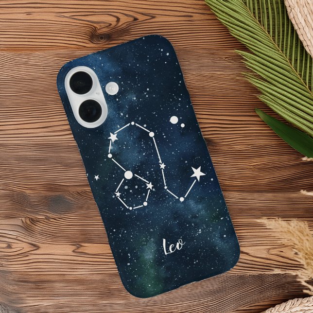Leo | Astrological Zodiac Sign Constellation Case-Mate iPhone Case (Creator Uploaded)