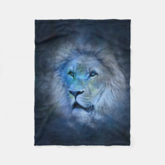 Leo Astrological Zodiac Sign Fleece Blanket