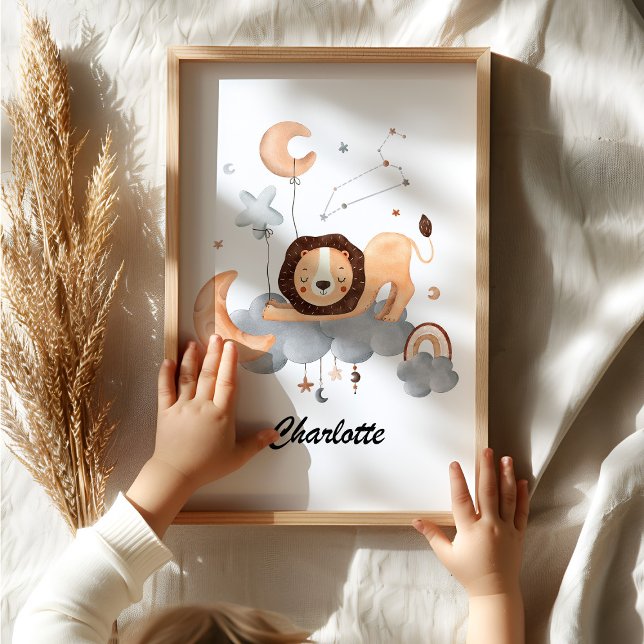  Leo Baby - Your Little Lion Zodiac Nursery Poster (Creator Uploaded)