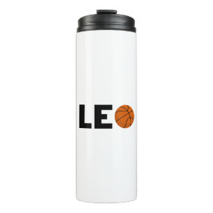 Leo Basketball Thermal Tumbler