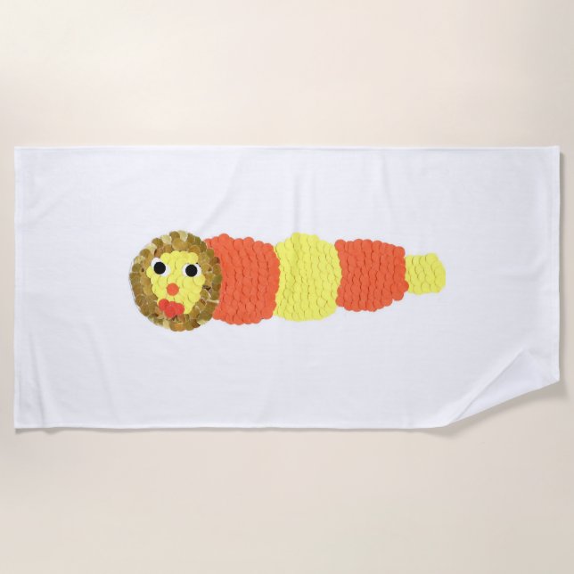 Leo Beach Towel (Front)