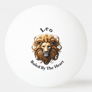 Leo Birth Sign, Lion, Ruled By The Heart,  Ping Pong Ball