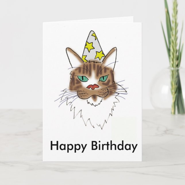 Leo Birthday Card (Front)