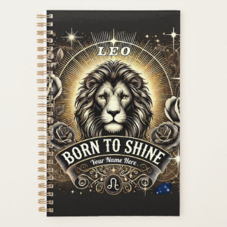 Leo “Born to Shine” Planner