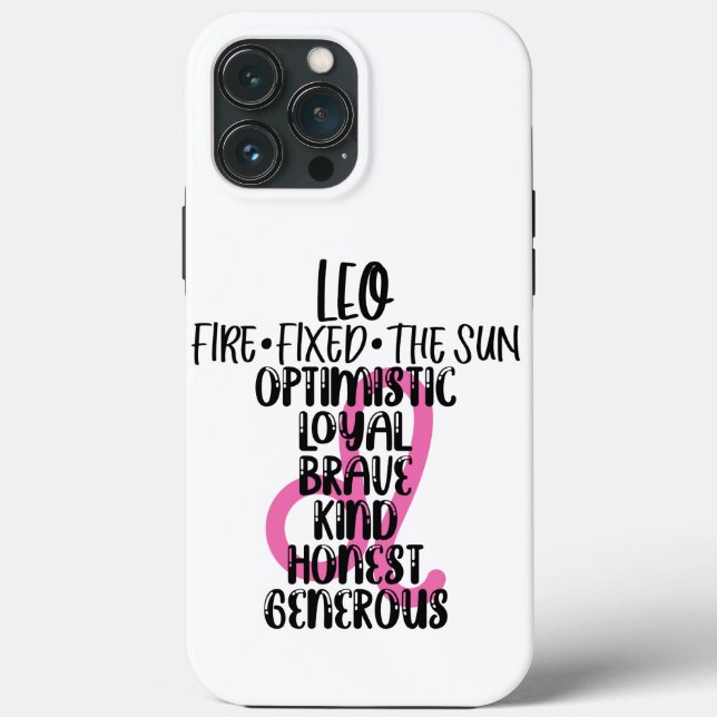 Leo Case-Mate iPhone Case (Back)