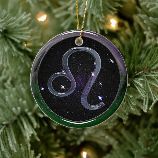 Leo Ceramic Tree Decoration (Tree)