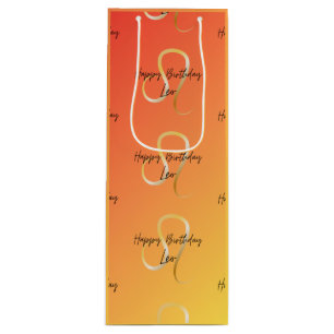 Leo Colorstrolgy Birthday Wine Gift Bag