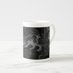 Leo Constellation Hevelius 1690 July23 - August 22 Bone China Mug