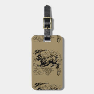 Leo Constellation Hevelius 1690 July23 - August 22 Luggage Tag