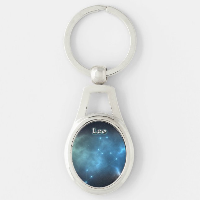 Leo constellation key ring (Front)